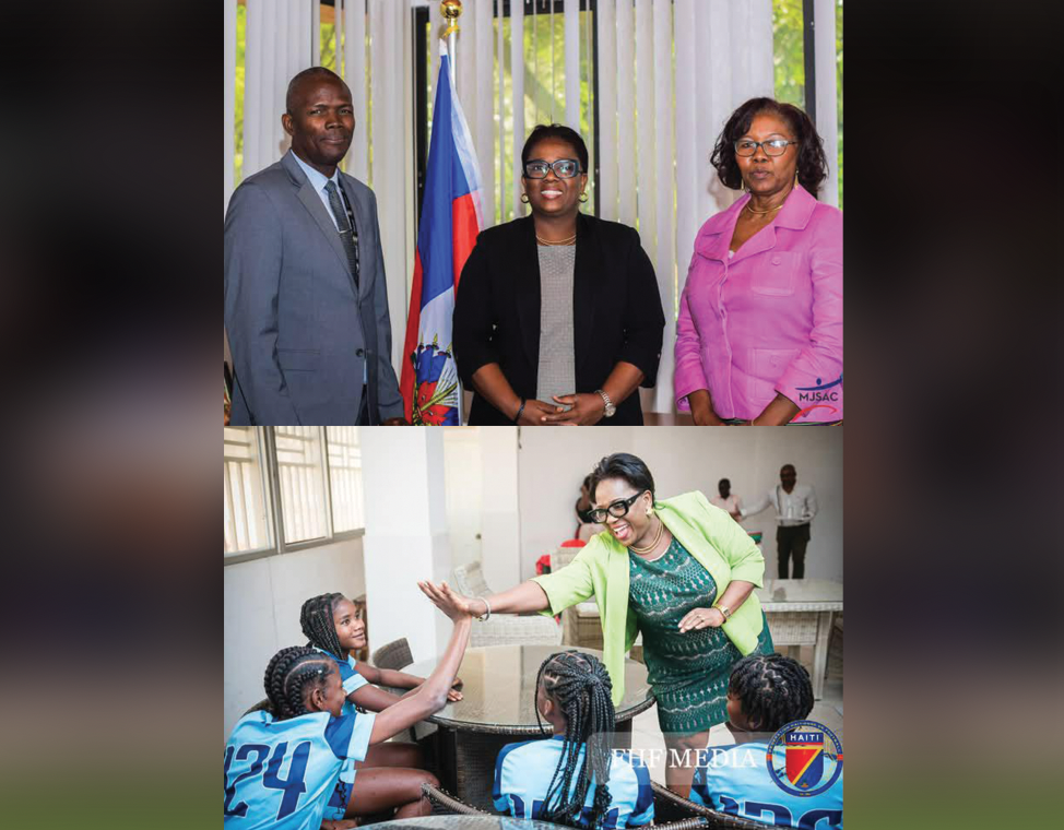 Minis Octavius pote sipò l bay seleksyon medam U20 yo, e pwomèt poul akonpaye foutbòl ayisyen an !
